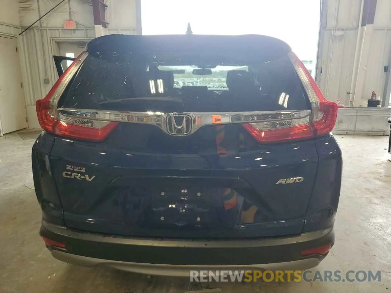 6 Photograph of a damaged car 5J6RW2H89KL016513 HONDA CRV 2019