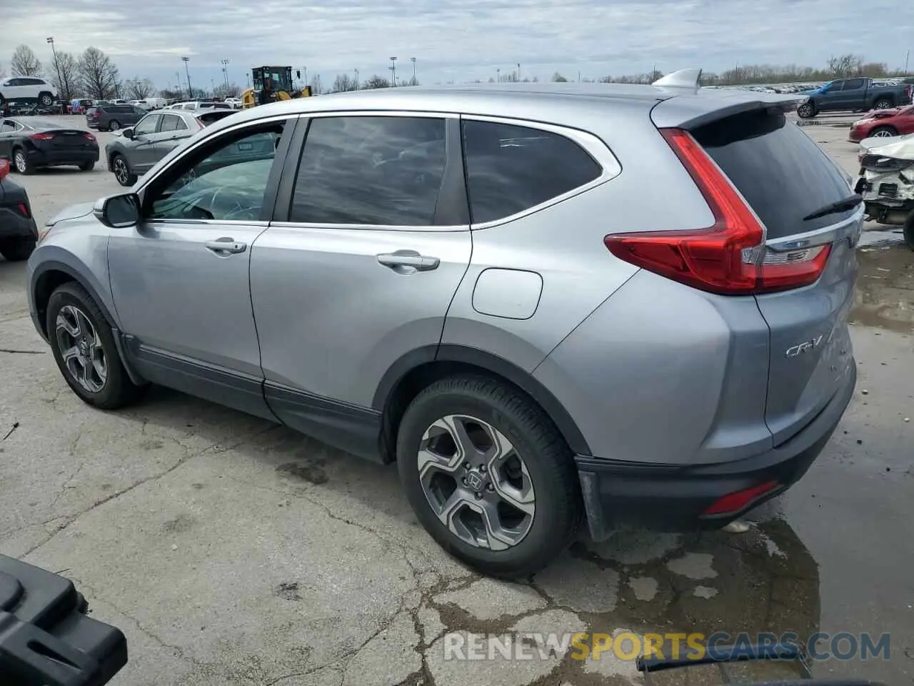 2 Photograph of a damaged car 5J6RW2H89KL034686 HONDA CRV 2019