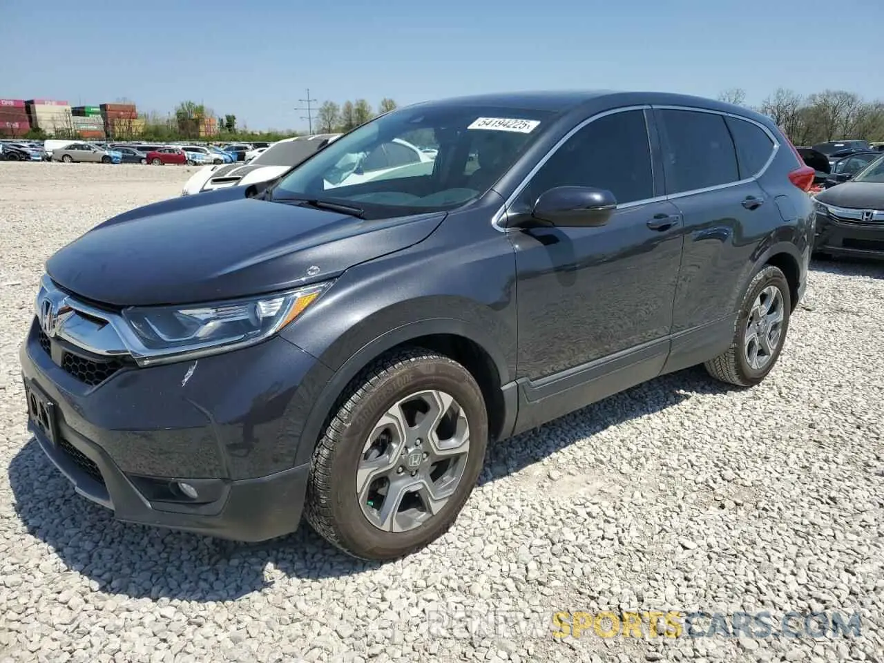 1 Photograph of a damaged car 5J6RW2H8XKA002891 HONDA CRV 2019