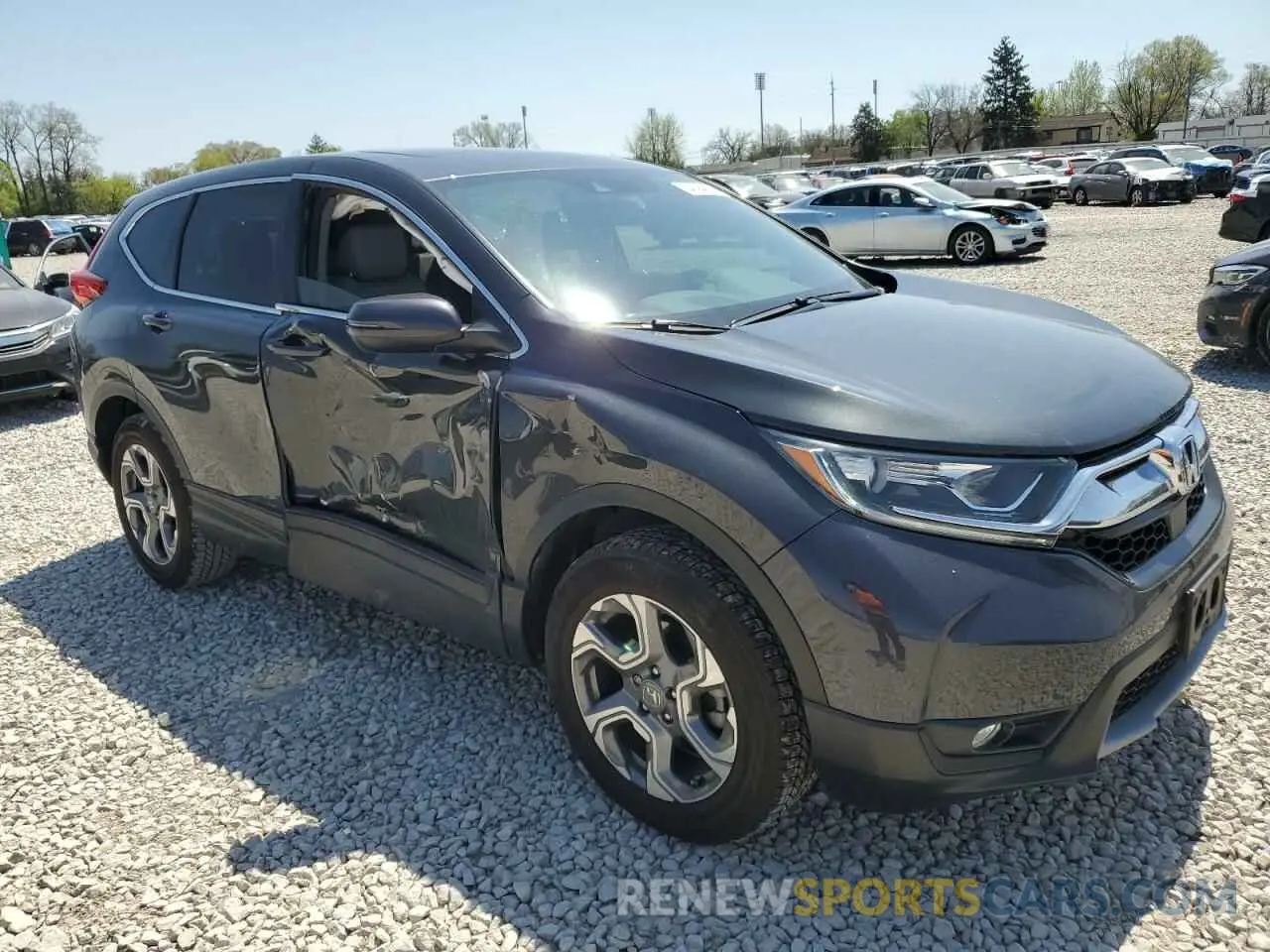 4 Photograph of a damaged car 5J6RW2H8XKA002891 HONDA CRV 2019