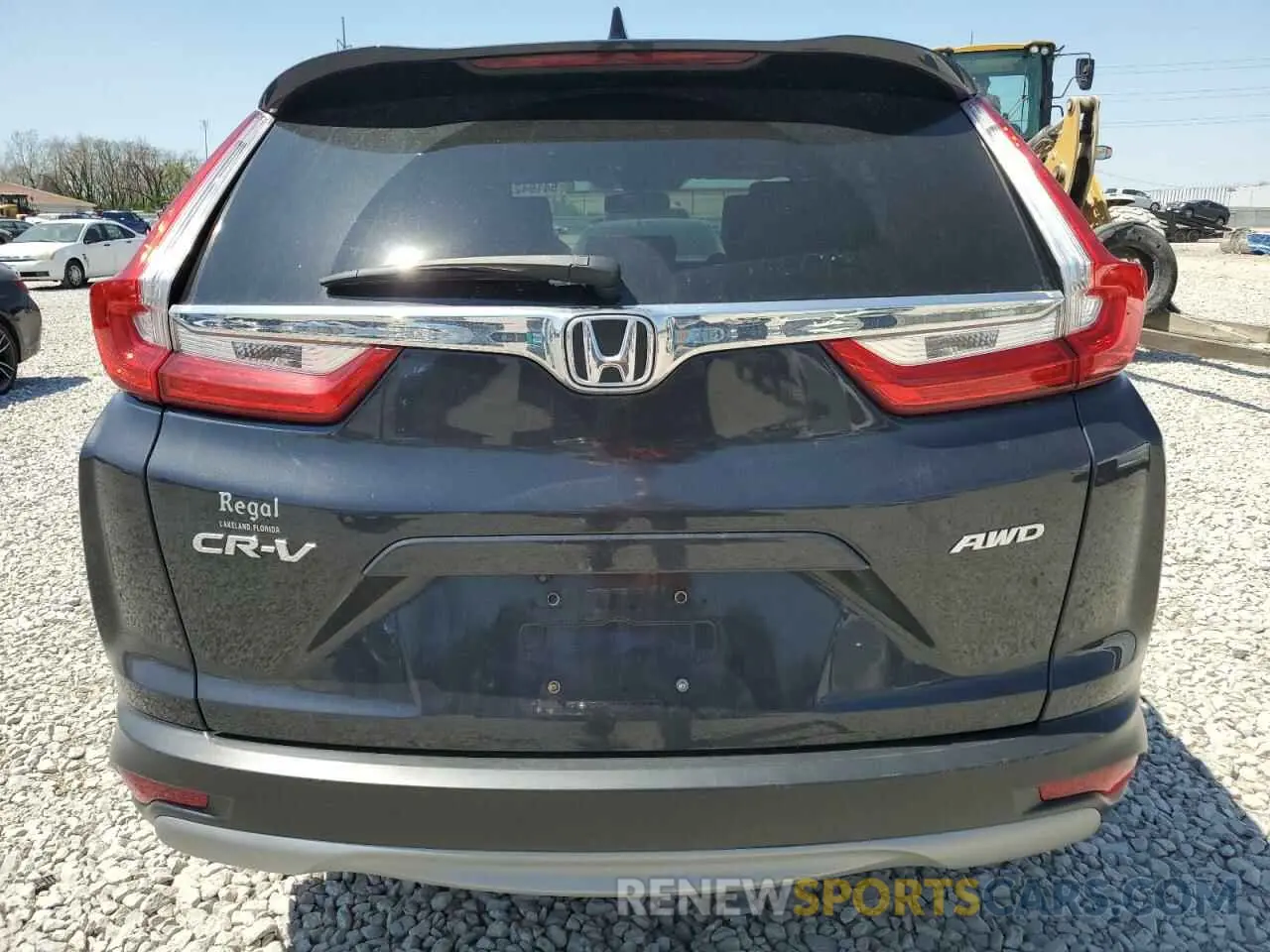 6 Photograph of a damaged car 5J6RW2H8XKA002891 HONDA CRV 2019
