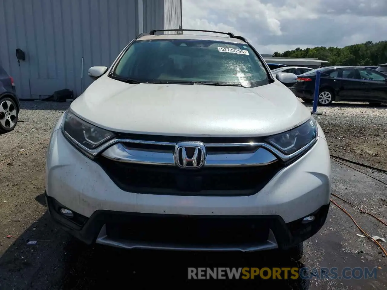 5 Photograph of a damaged car 5J6RW2H8XKA006293 HONDA CRV 2019