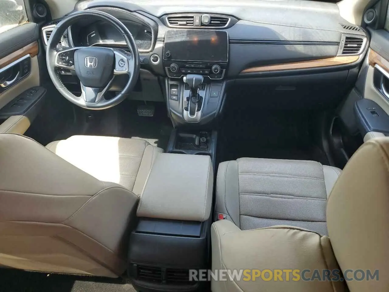 8 Photograph of a damaged car 5J6RW2H8XKA006293 HONDA CRV 2019