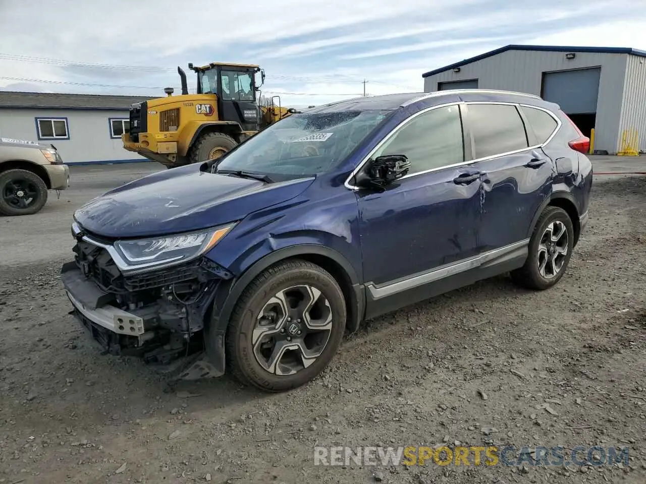 1 Photograph of a damaged car 5J6RW2H92KL001649 HONDA CRV 2019