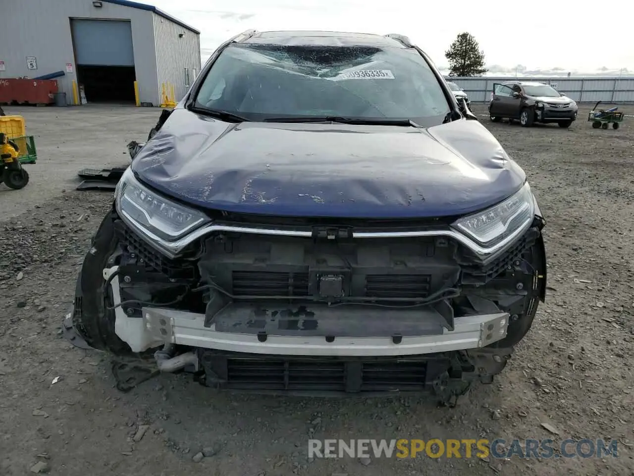 5 Photograph of a damaged car 5J6RW2H92KL001649 HONDA CRV 2019