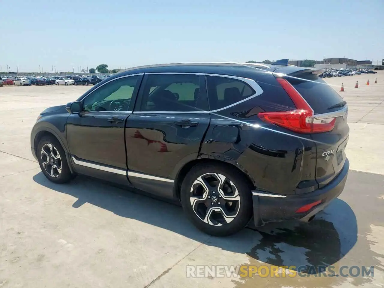 2 Photograph of a damaged car 5J6RW2H96KL006580 HONDA CRV 2019