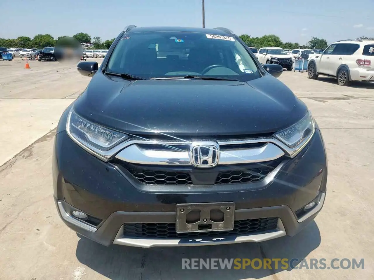 5 Photograph of a damaged car 5J6RW2H96KL006580 HONDA CRV 2019