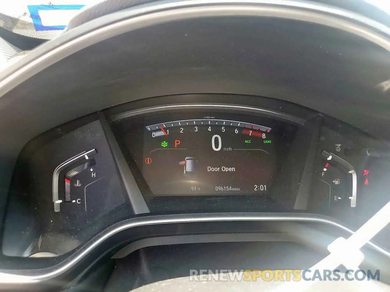 9 Photograph of a damaged car 5J6RW2H96KL006580 HONDA CRV 2019
