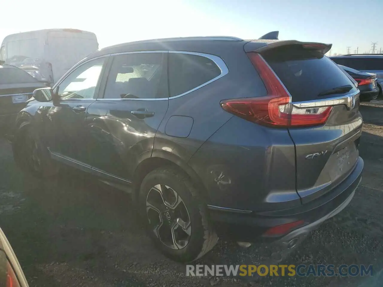 2 Photograph of a damaged car 5J6RW2H96KL025470 HONDA CRV 2019