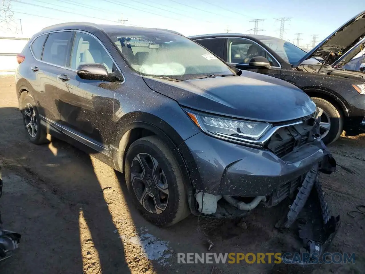 4 Photograph of a damaged car 5J6RW2H96KL025470 HONDA CRV 2019