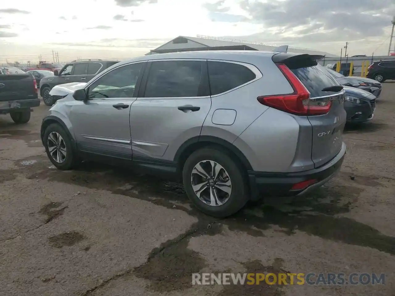 2 Photograph of a damaged car 5J6RW5H31KL001011 HONDA CRV 2019