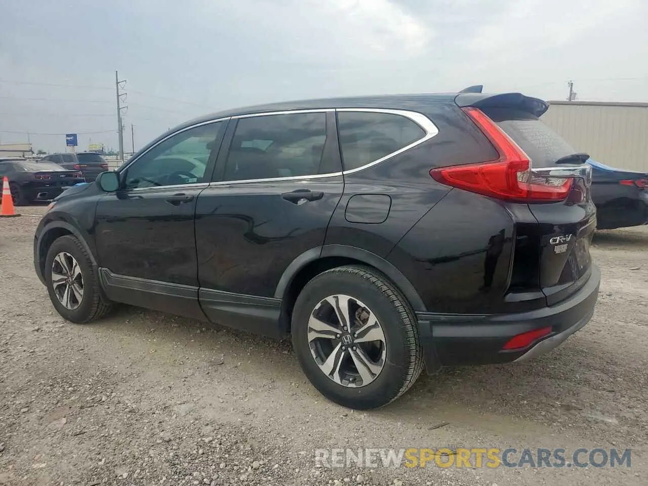 2 Photograph of a damaged car 5J6RW5H32KL003267 HONDA CRV 2019