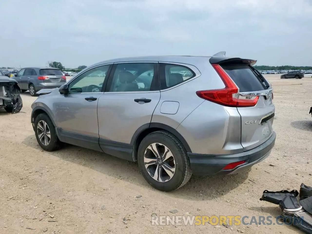 2 Photograph of a damaged car 5J6RW5H33KL000779 HONDA CRV 2019