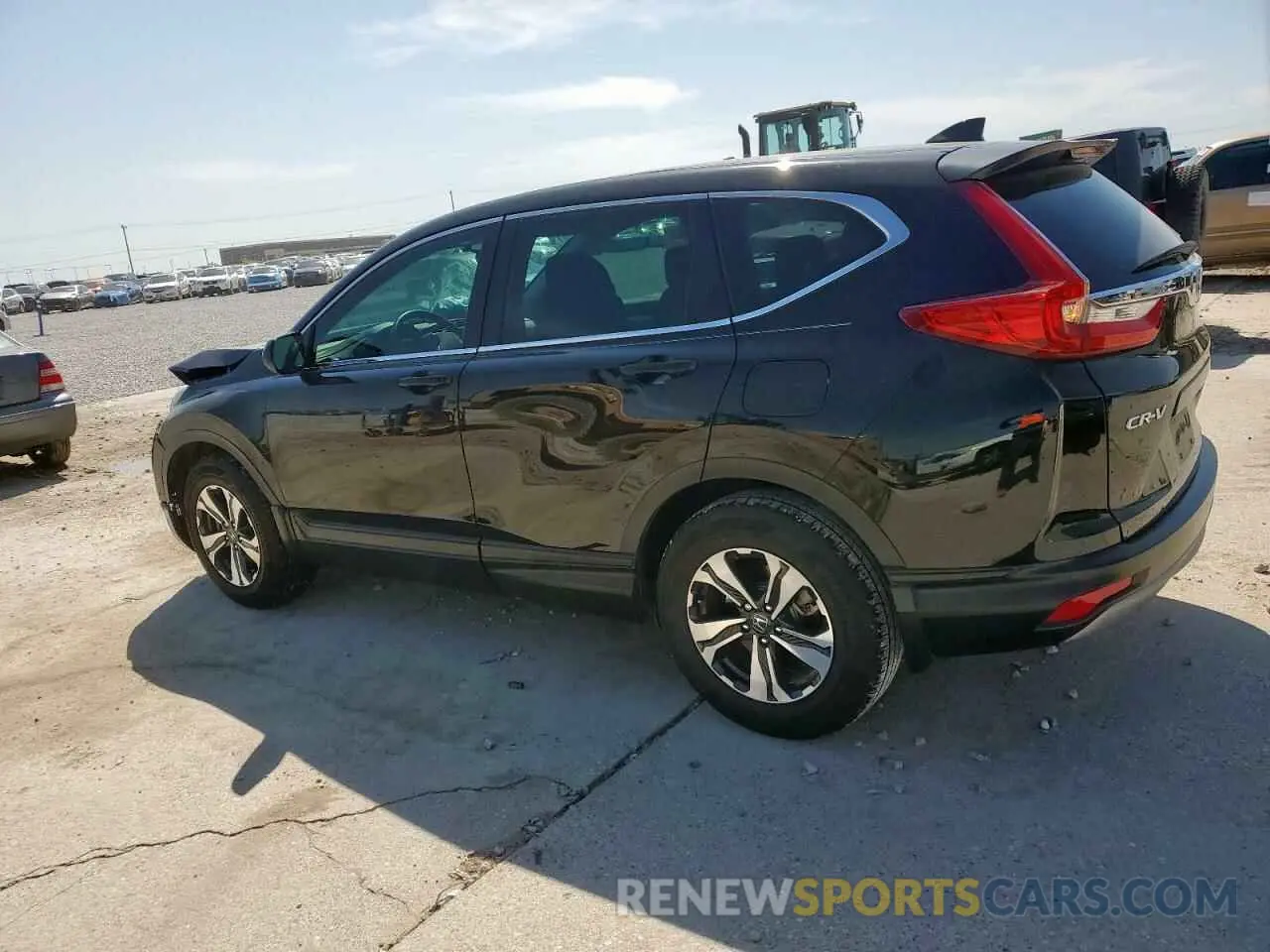 2 Photograph of a damaged car 5J6RW5H34KL003271 HONDA CRV 2019