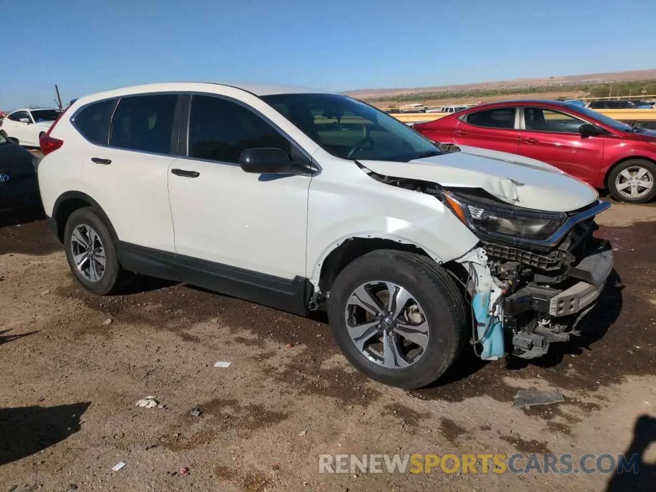 4 Photograph of a damaged car 5J6RW5H34KL005229 HONDA CRV 2019