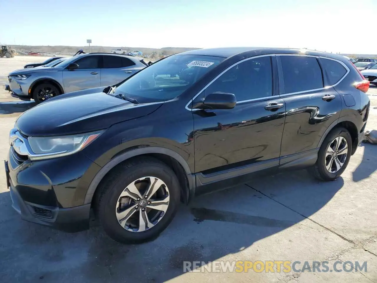 1 Photograph of a damaged car 5J6RW5H36KL003269 HONDA CRV 2019