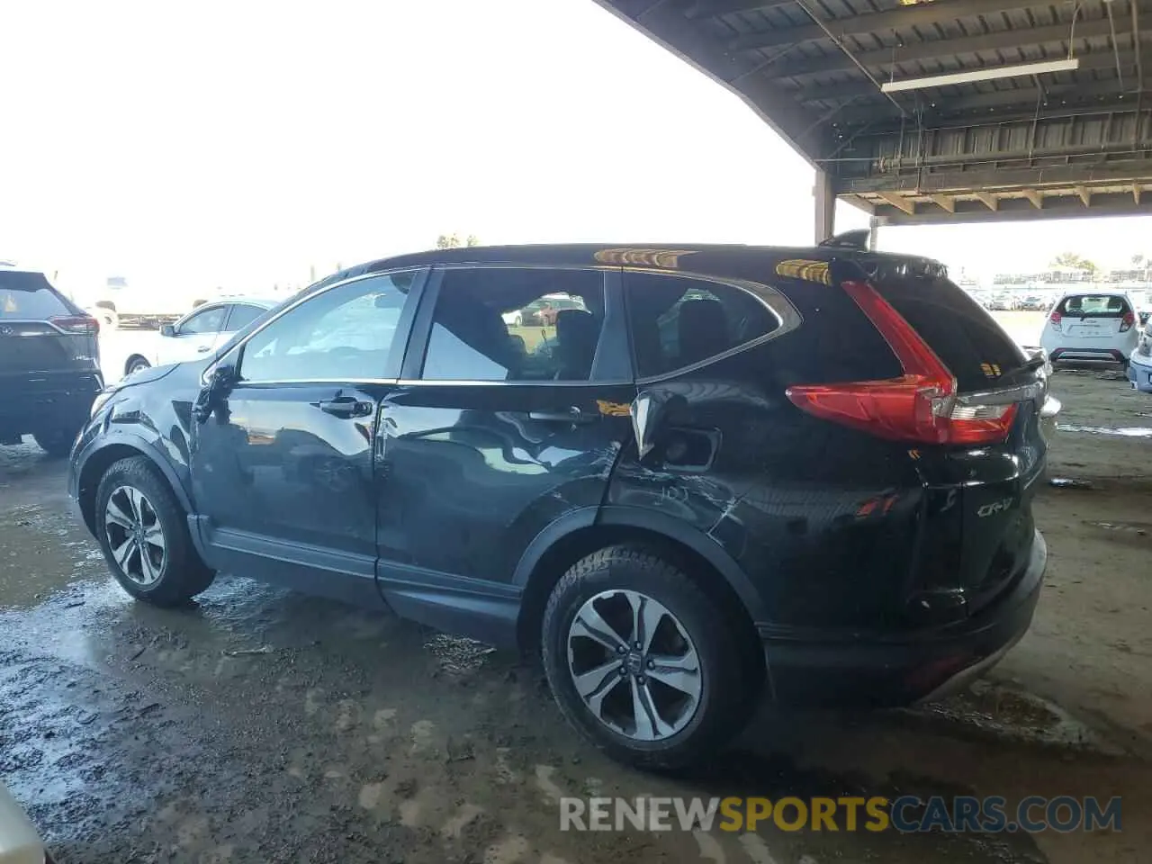 2 Photograph of a damaged car 5J6RW6H31KL002682 HONDA CRV 2019