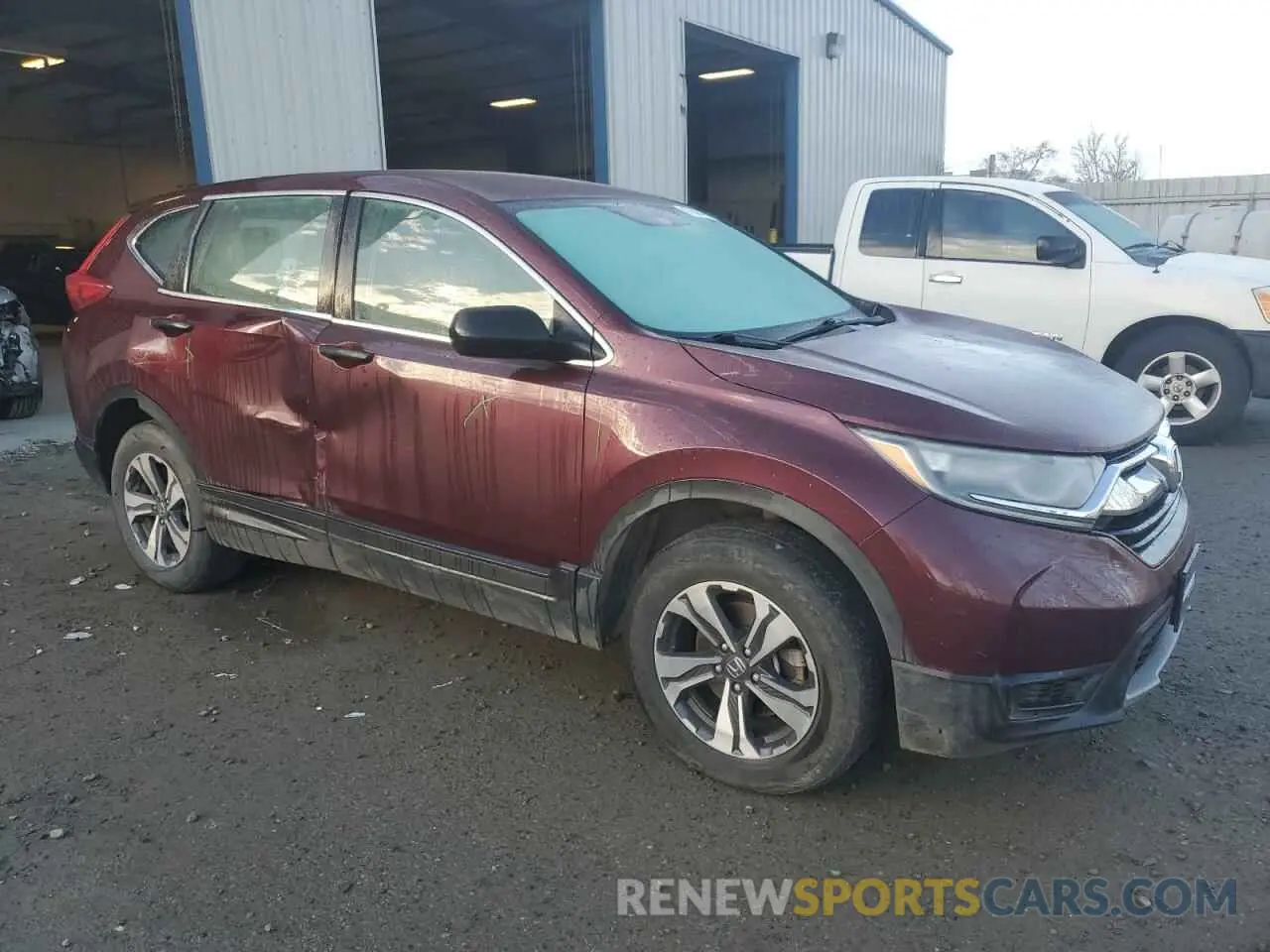 4 Photograph of a damaged car 5J6RW6H37KL001505 HONDA CRV 2019