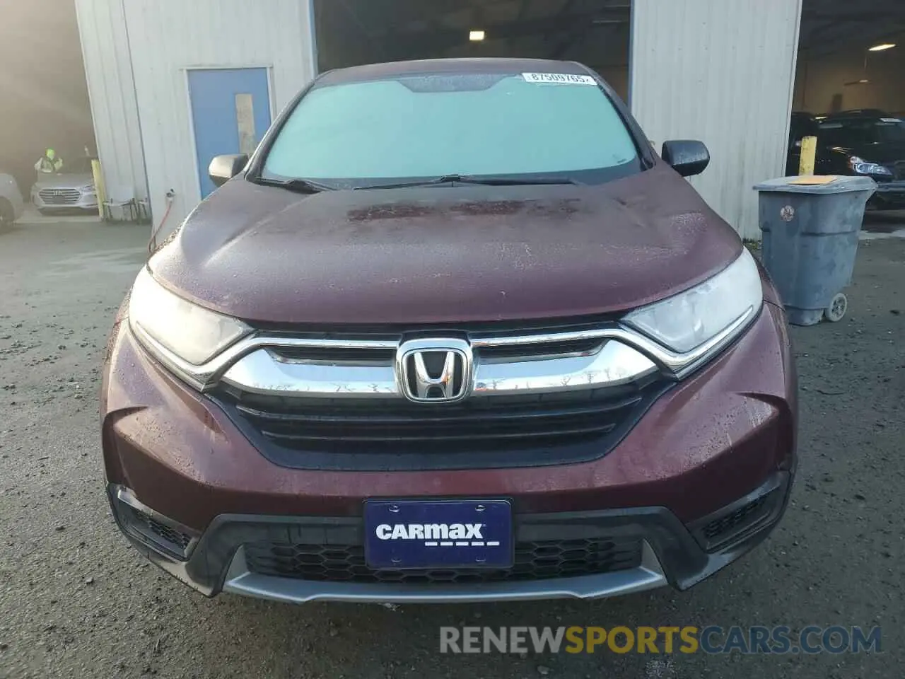 5 Photograph of a damaged car 5J6RW6H37KL001505 HONDA CRV 2019