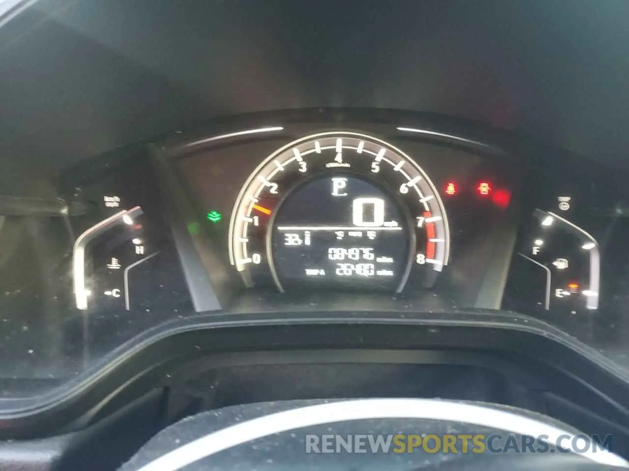 9 Photograph of a damaged car 5J6RW6H37KL001505 HONDA CRV 2019
