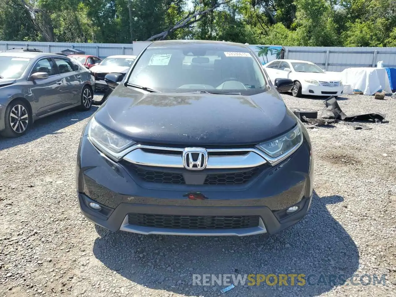 5 Photograph of a damaged car 7FARW1H51KE021525 HONDA CRV 2019