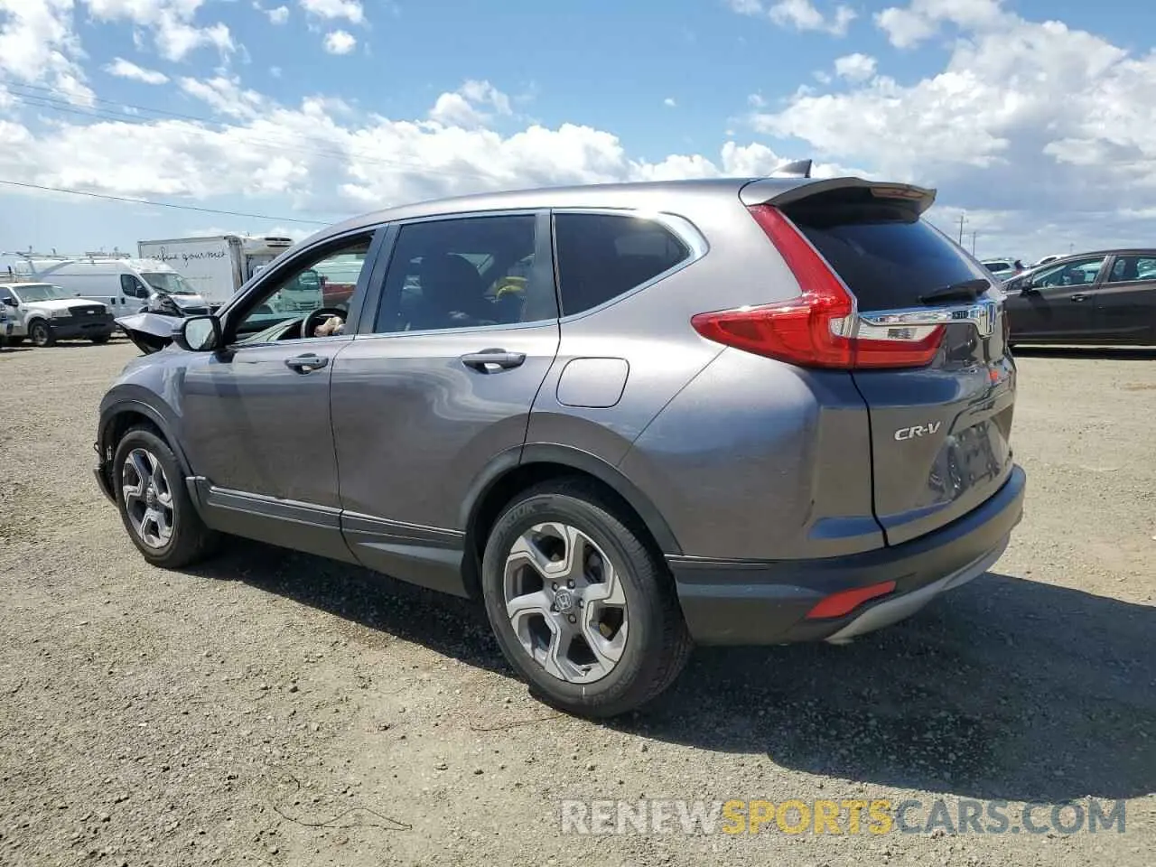 2 Photograph of a damaged car 7FARW1H55KE031376 HONDA CRV 2019