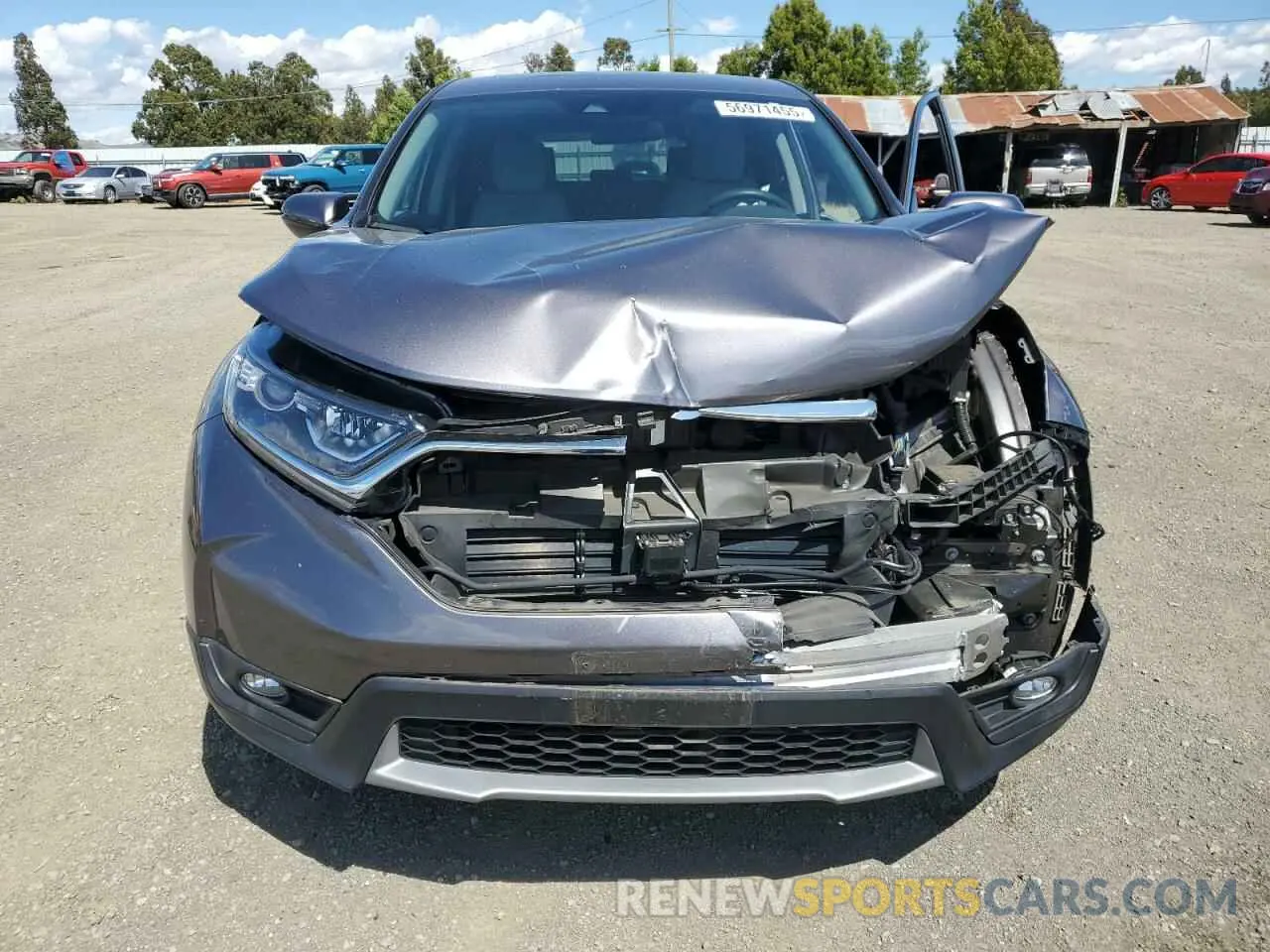 5 Photograph of a damaged car 7FARW1H55KE031376 HONDA CRV 2019