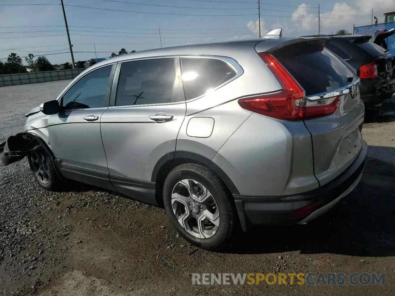2 Photograph of a damaged car 7FARW1H56KE020564 HONDA CRV 2019