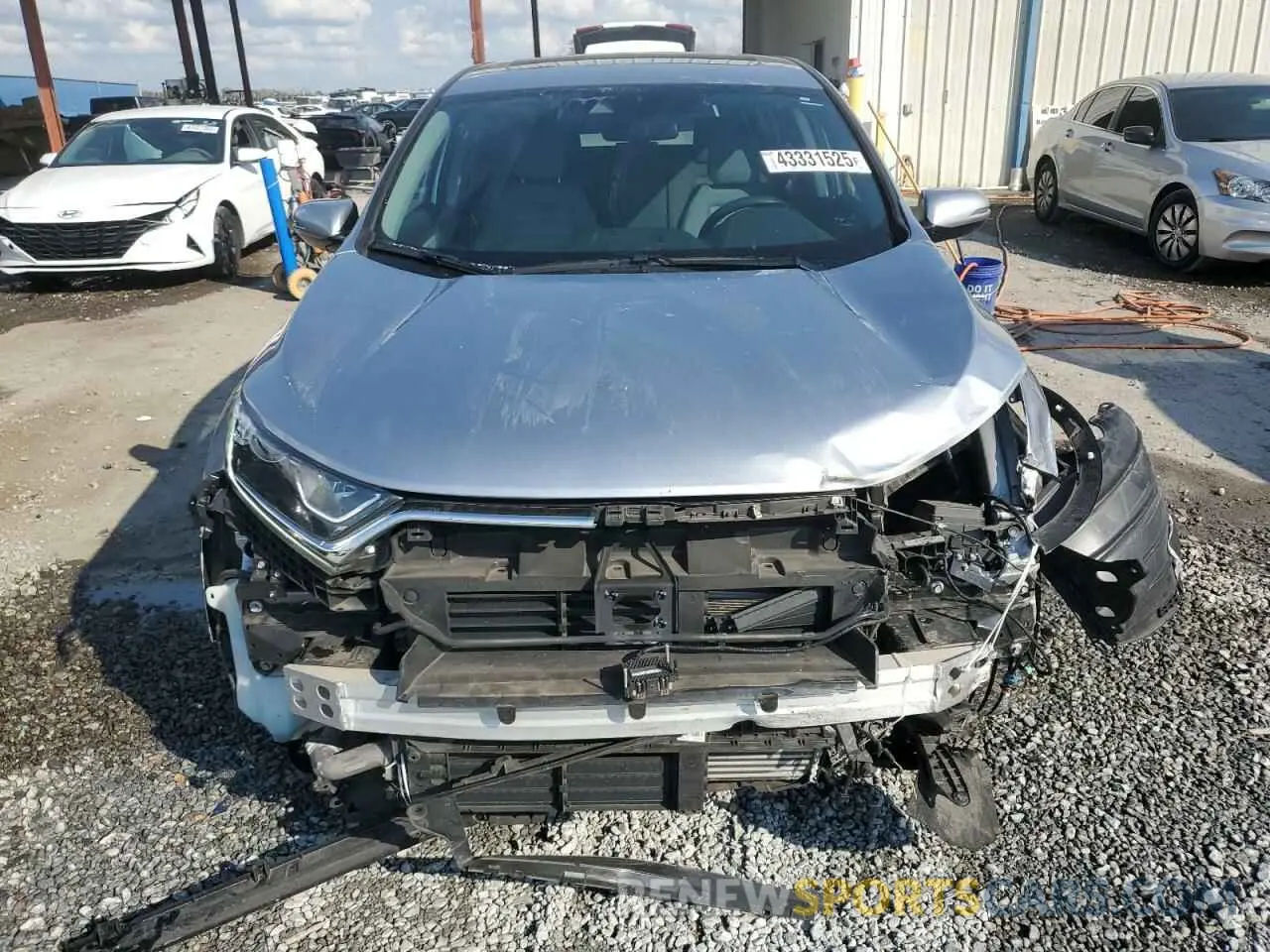 5 Photograph of a damaged car 7FARW1H56KE020564 HONDA CRV 2019