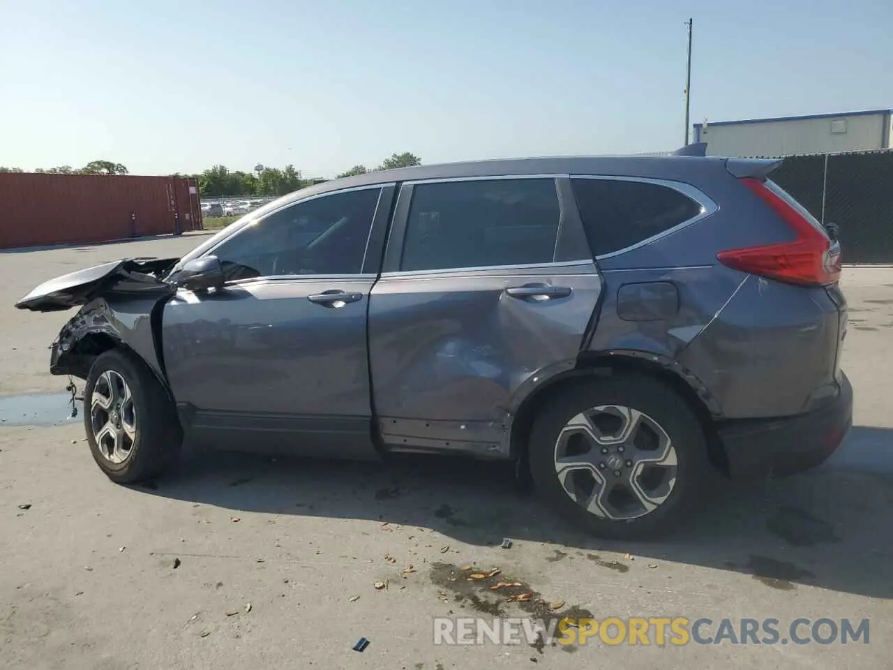 2 Photograph of a damaged car 7FARW1H56KE024307 HONDA CRV 2019