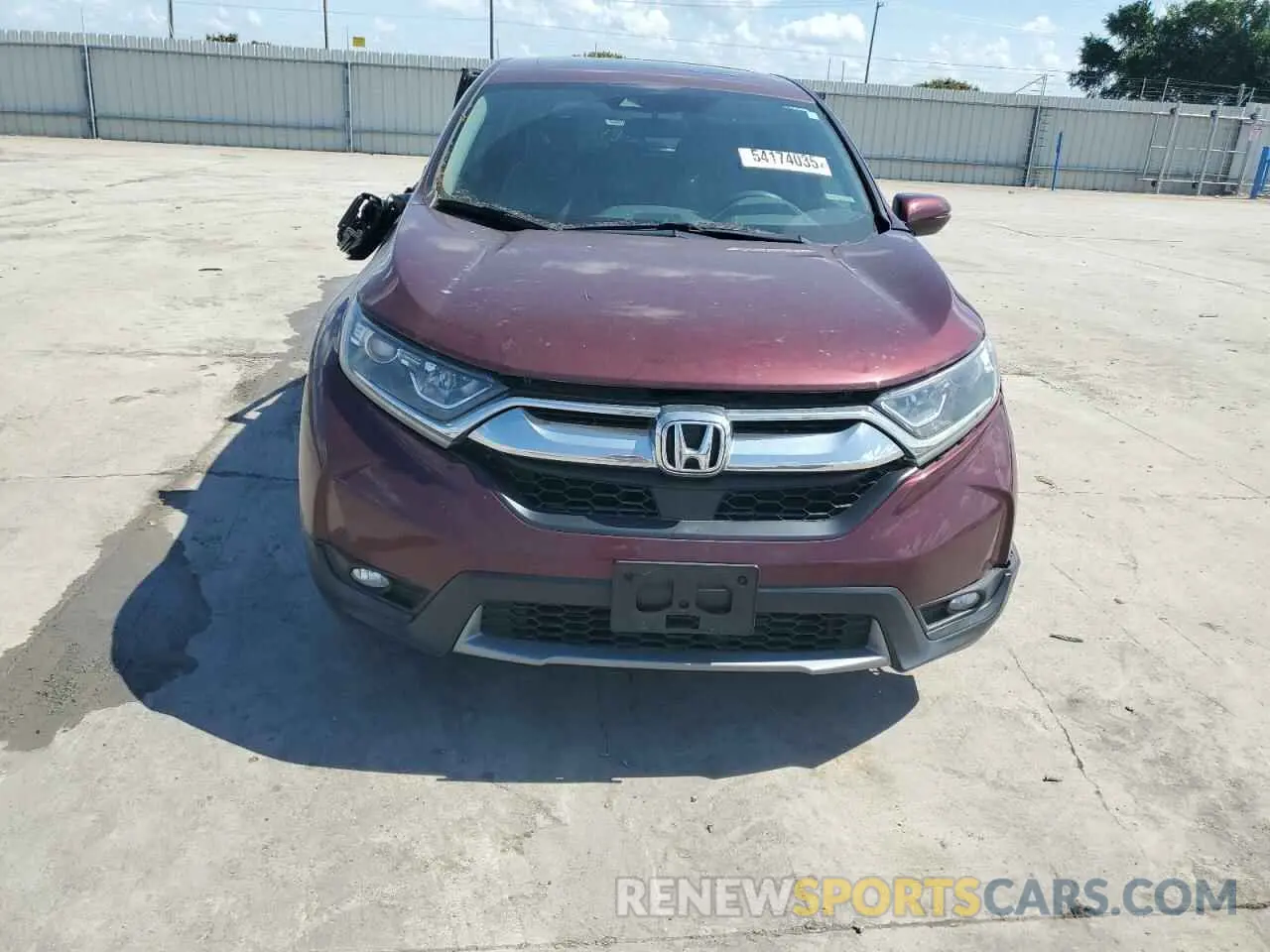 5 Photograph of a damaged car 7FARW1H58KE010764 HONDA CRV 2019