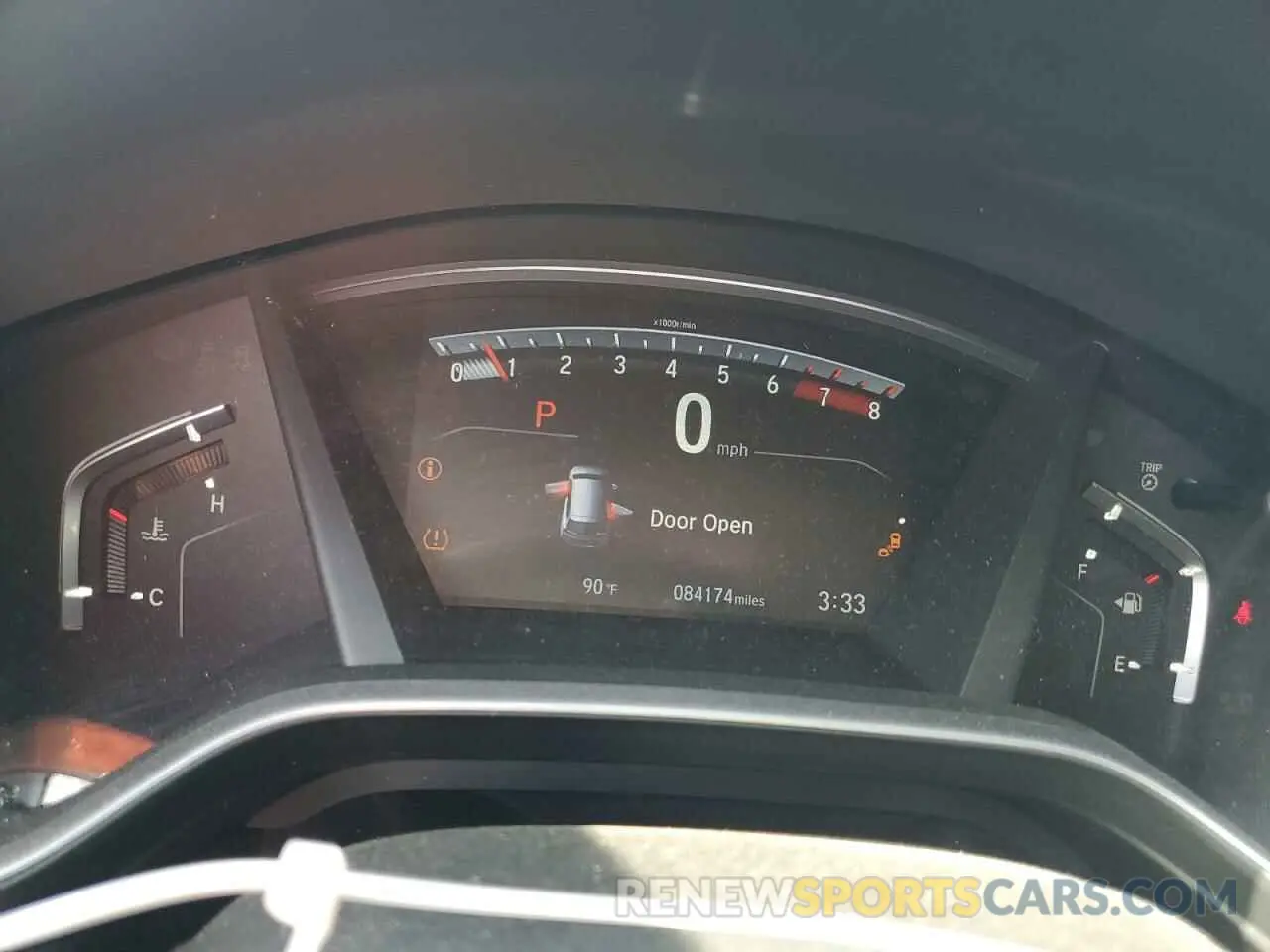 9 Photograph of a damaged car 7FARW1H58KE010764 HONDA CRV 2019