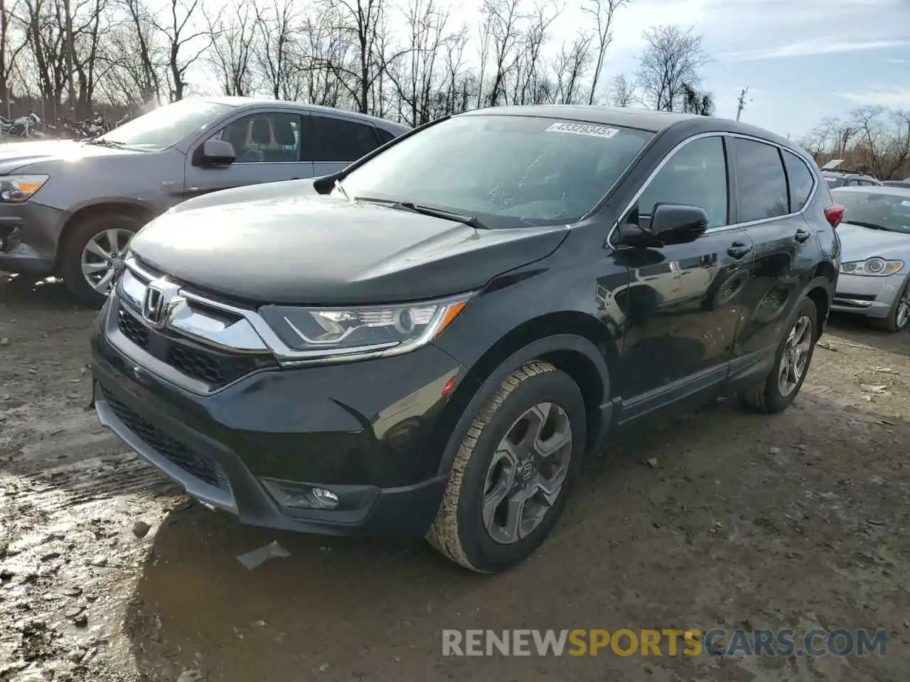 1 Photograph of a damaged car 7FARW1H5XKE011592 HONDA CRV 2019