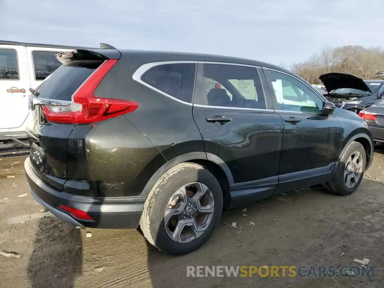 3 Photograph of a damaged car 7FARW1H5XKE011592 HONDA CRV 2019