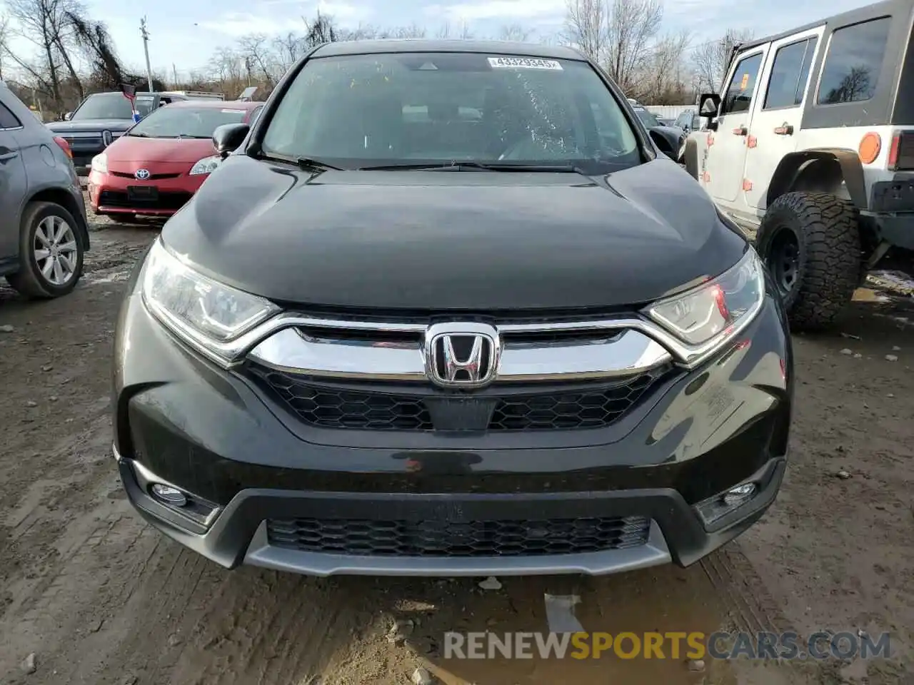 5 Photograph of a damaged car 7FARW1H5XKE011592 HONDA CRV 2019