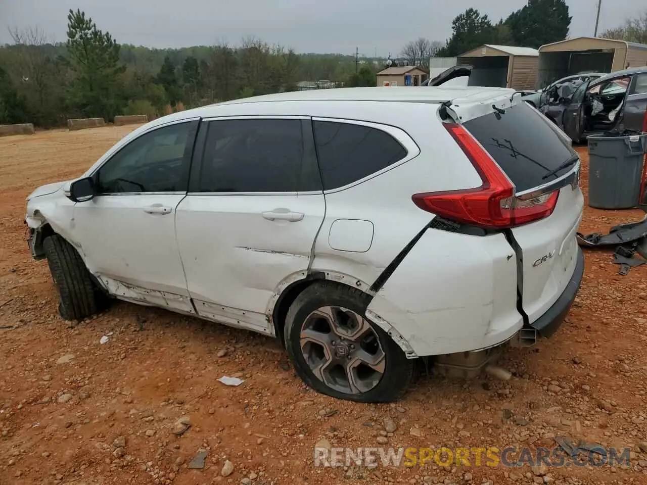 2 Photograph of a damaged car 7FARW1H5XKE019711 HONDA CRV 2019