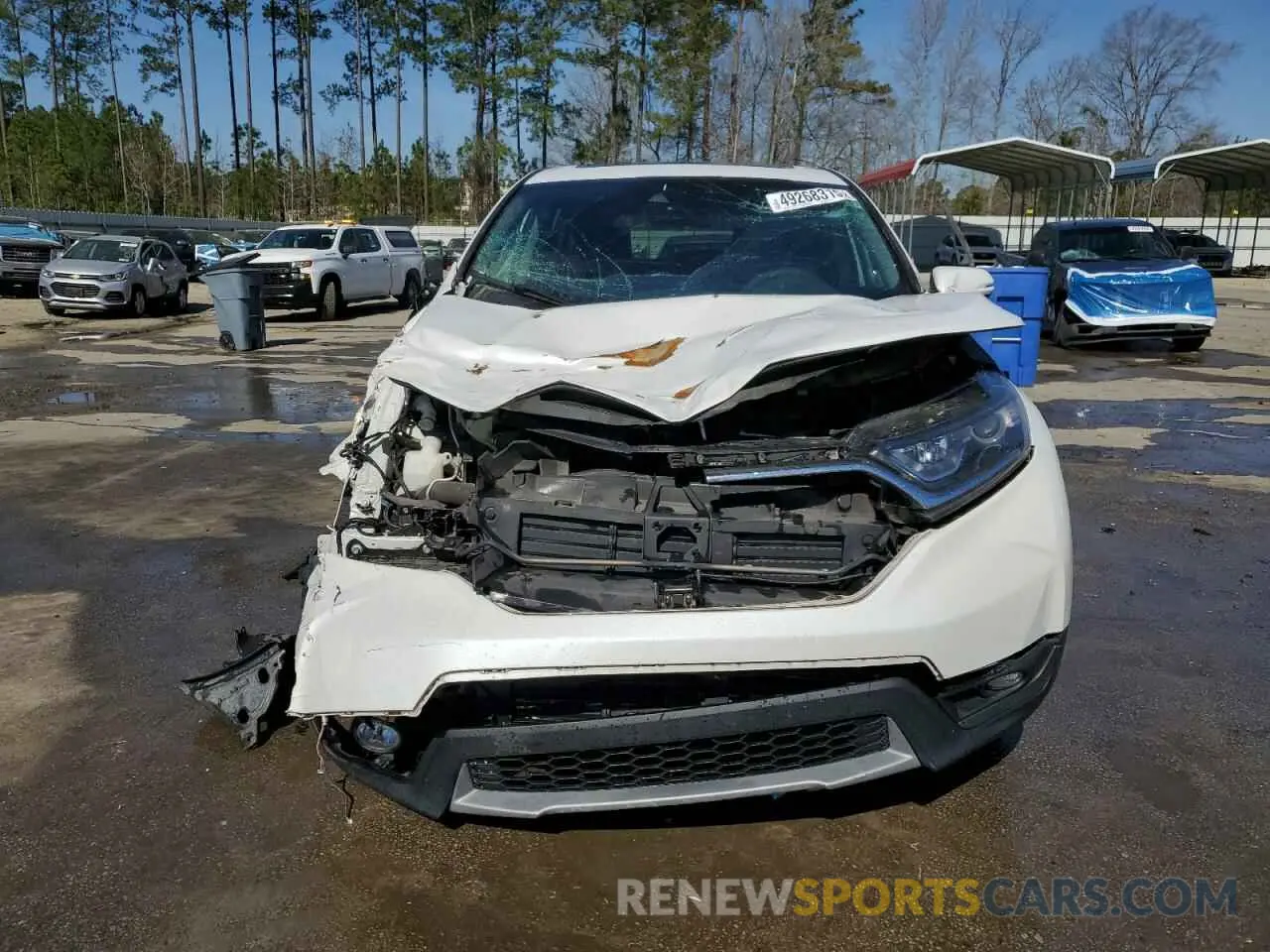 5 Photograph of a damaged car 7FARW1H5XKE024942 HONDA CRV 2019