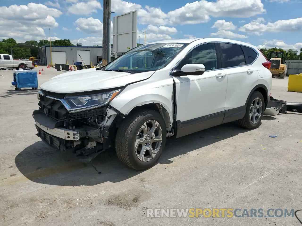 1 Photograph of a damaged car 7FARW1H81KE022216 HONDA CRV 2019