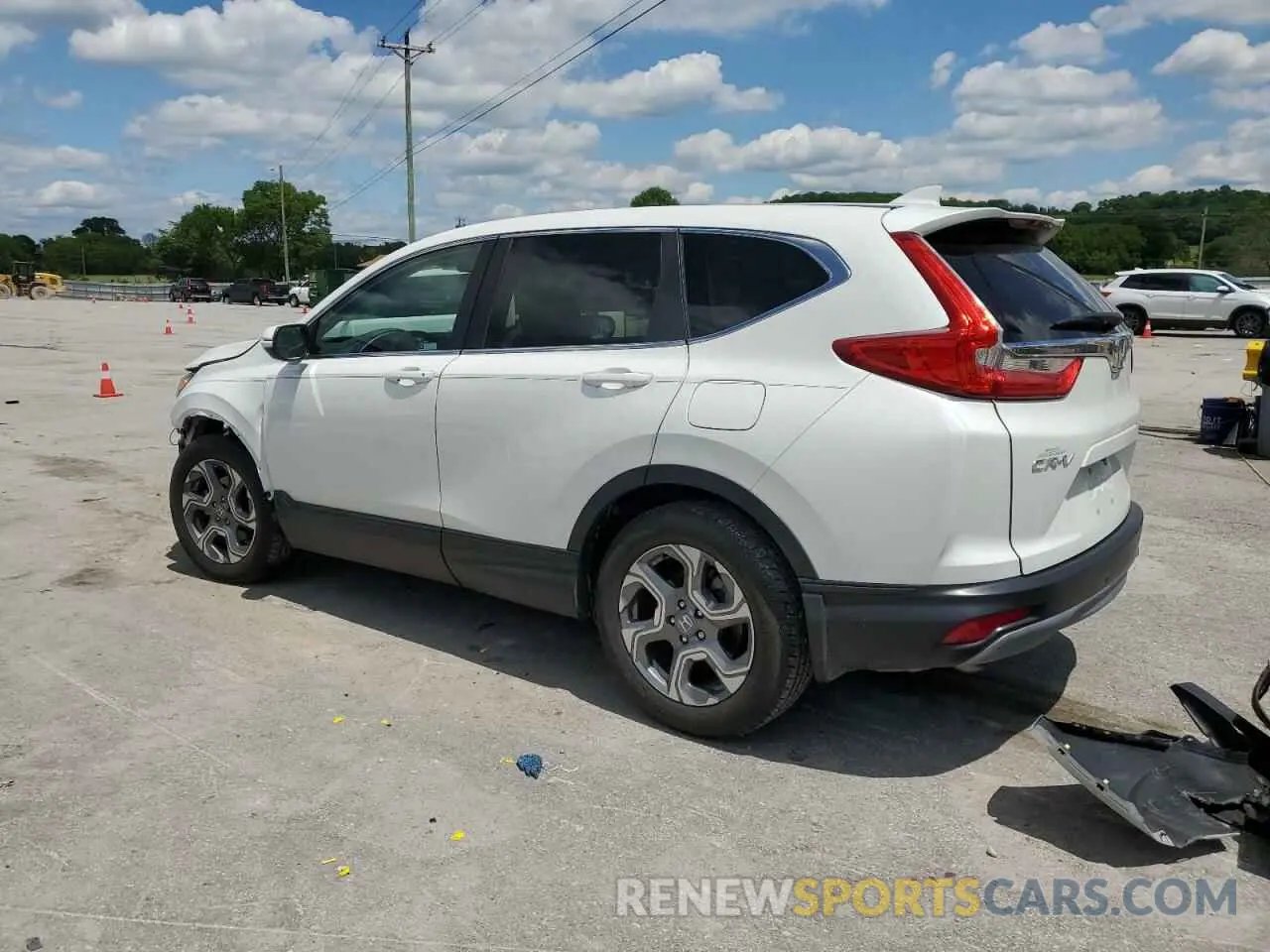 2 Photograph of a damaged car 7FARW1H81KE022216 HONDA CRV 2019