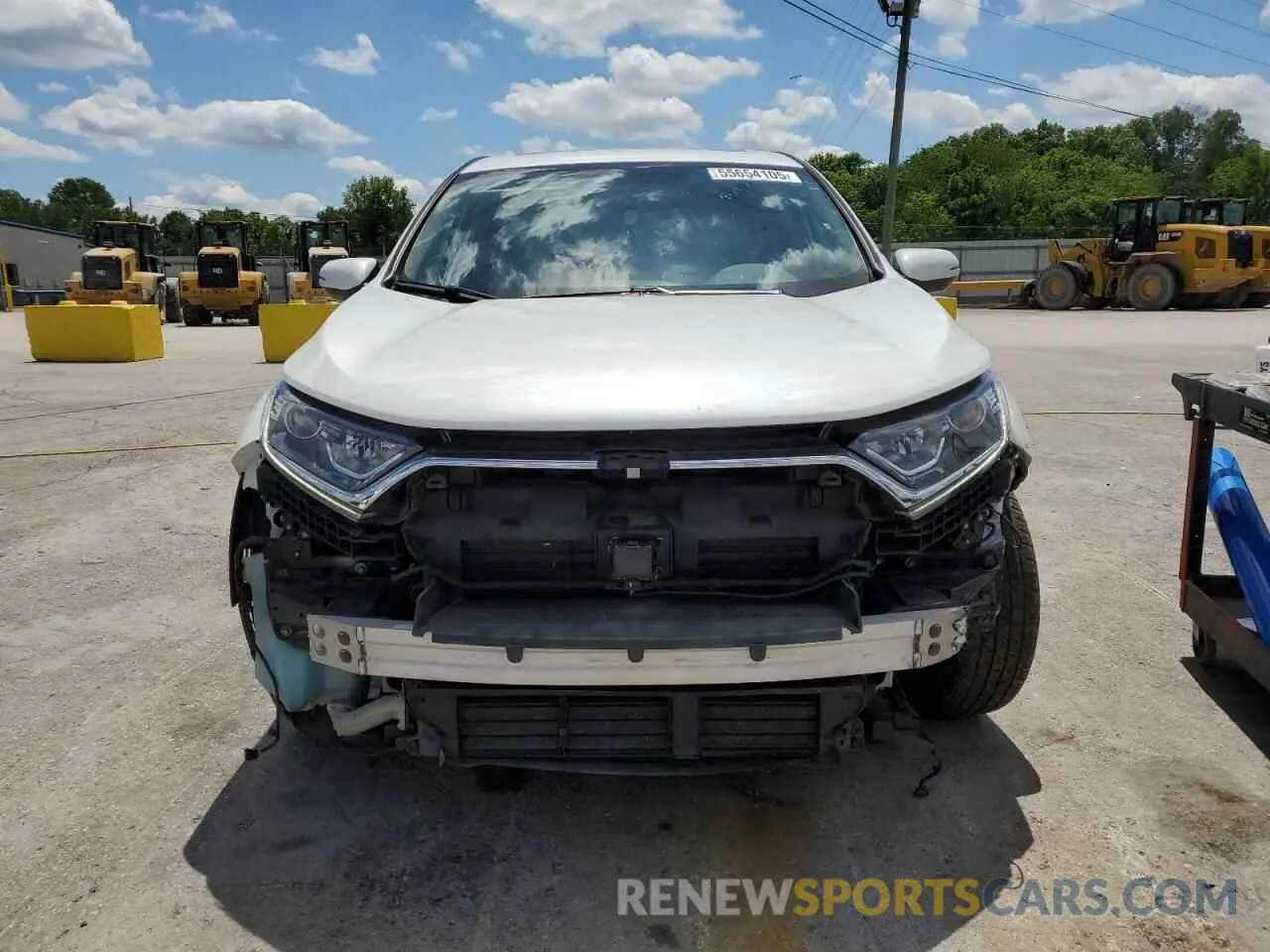 5 Photograph of a damaged car 7FARW1H81KE022216 HONDA CRV 2019