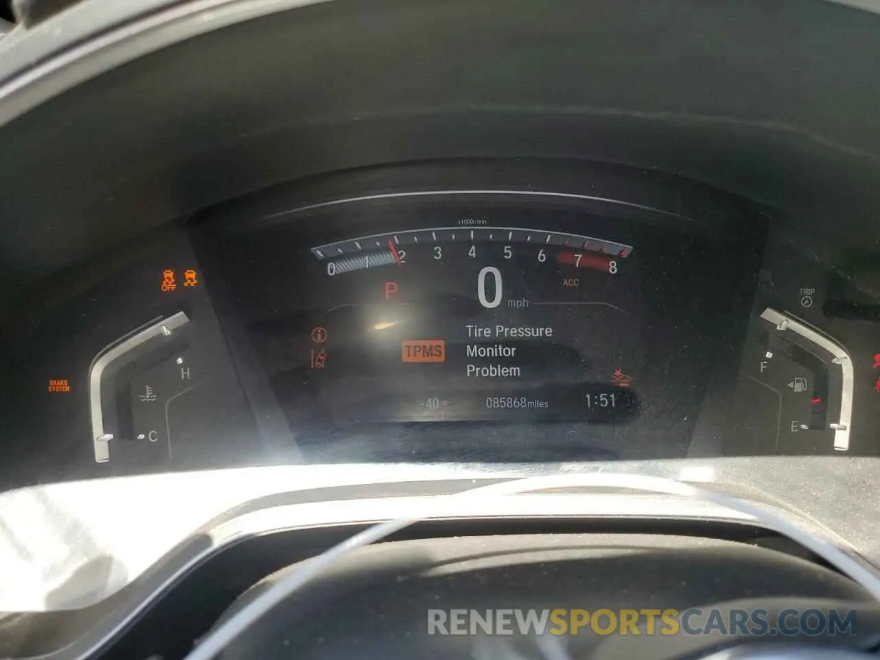 9 Photograph of a damaged car 7FARW1H81KE034947 HONDA CRV 2019