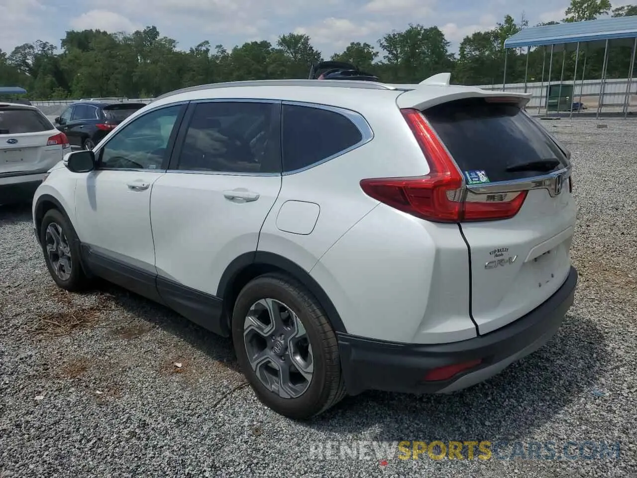 2 Photograph of a damaged car 7FARW1H83KE007670 HONDA CRV 2019