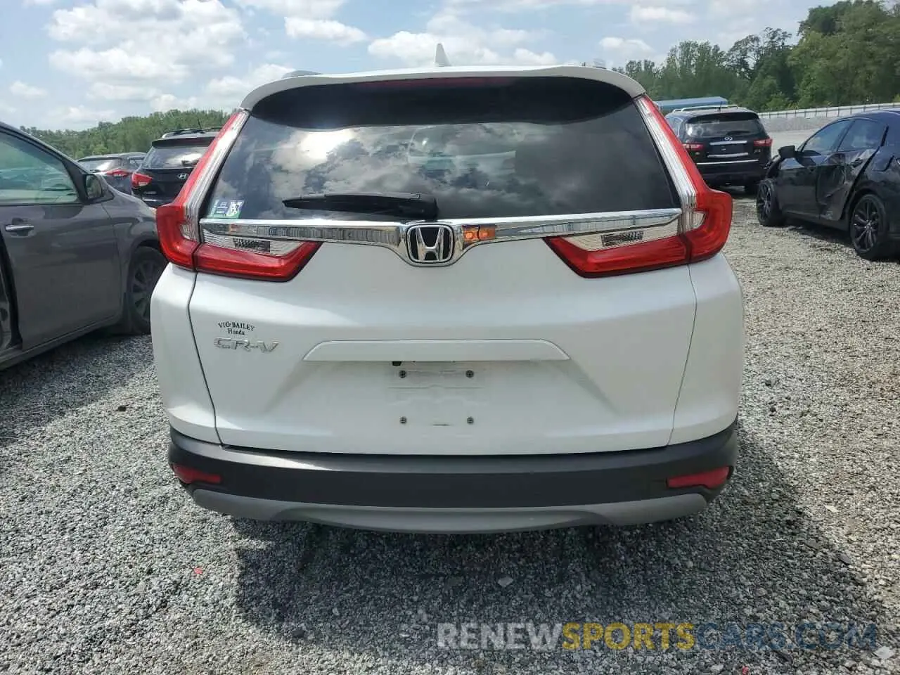 6 Photograph of a damaged car 7FARW1H83KE007670 HONDA CRV 2019