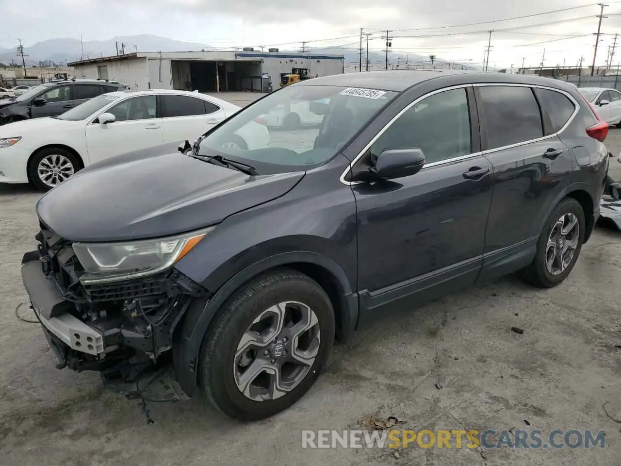 1 Photograph of a damaged car 7FARW1H84KE003336 HONDA CRV 2019
