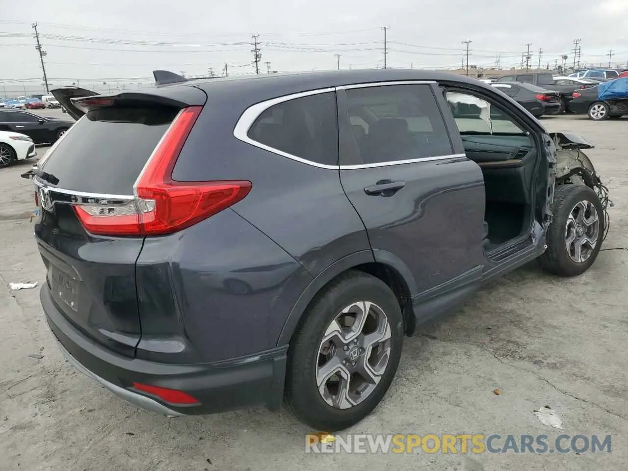 3 Photograph of a damaged car 7FARW1H84KE003336 HONDA CRV 2019