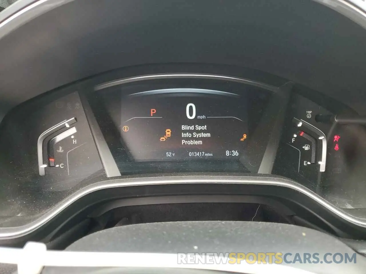 9 Photograph of a damaged car 7FARW1H84KE003336 HONDA CRV 2019
