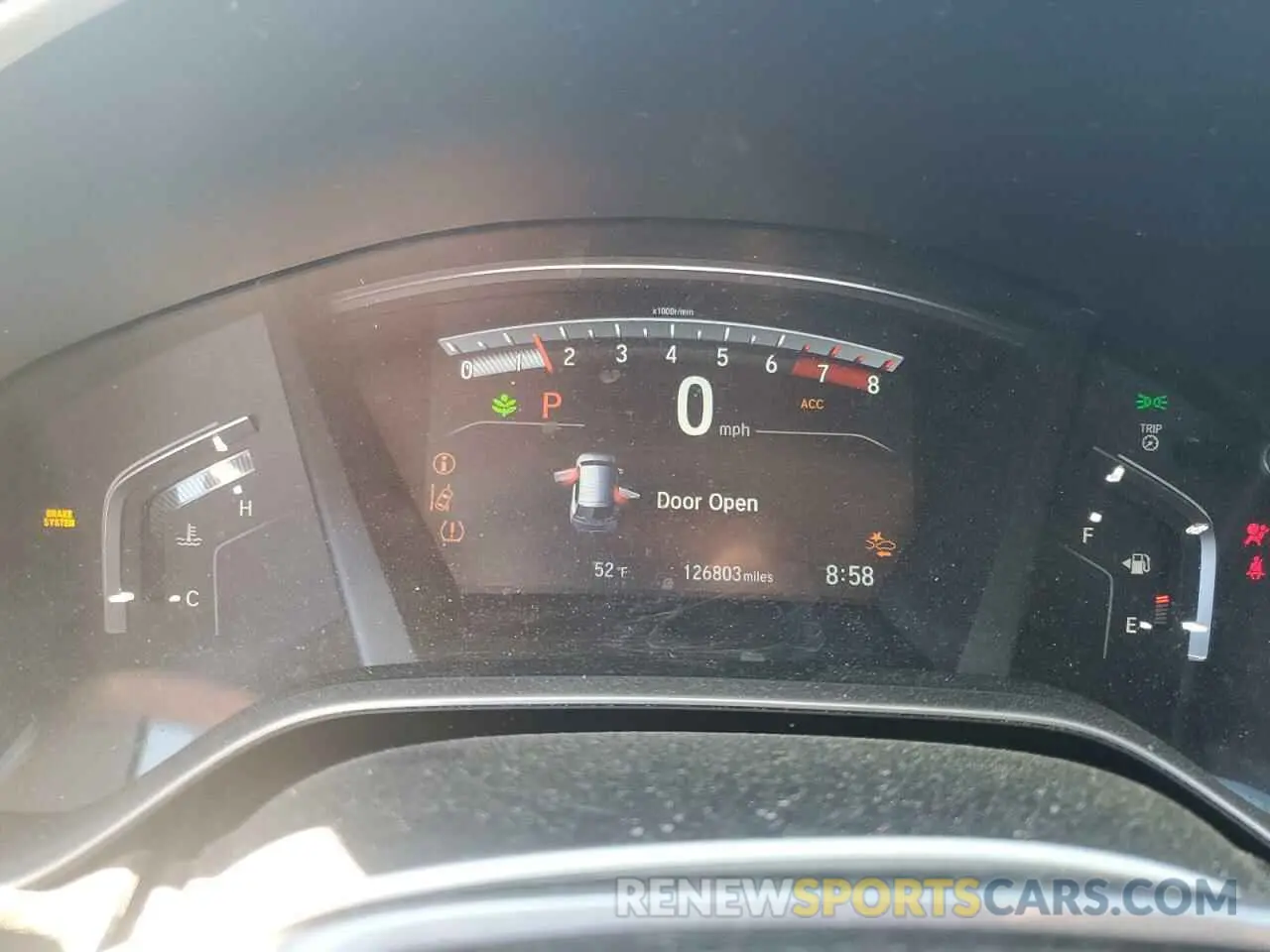 9 Photograph of a damaged car 7FARW1H85KE001952 HONDA CRV 2019