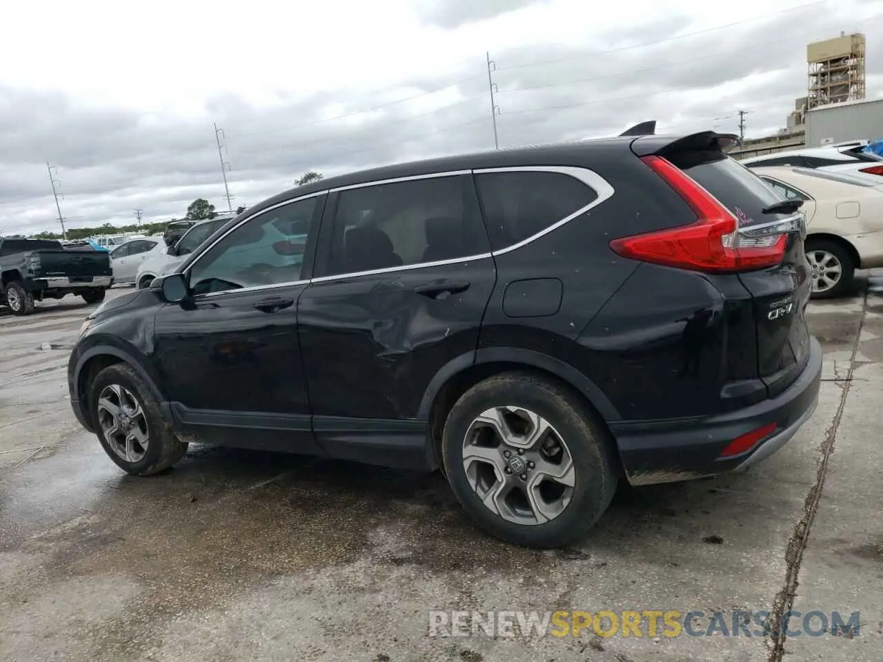 2 Photograph of a damaged car 7FARW1H86KE022213 HONDA CRV 2019