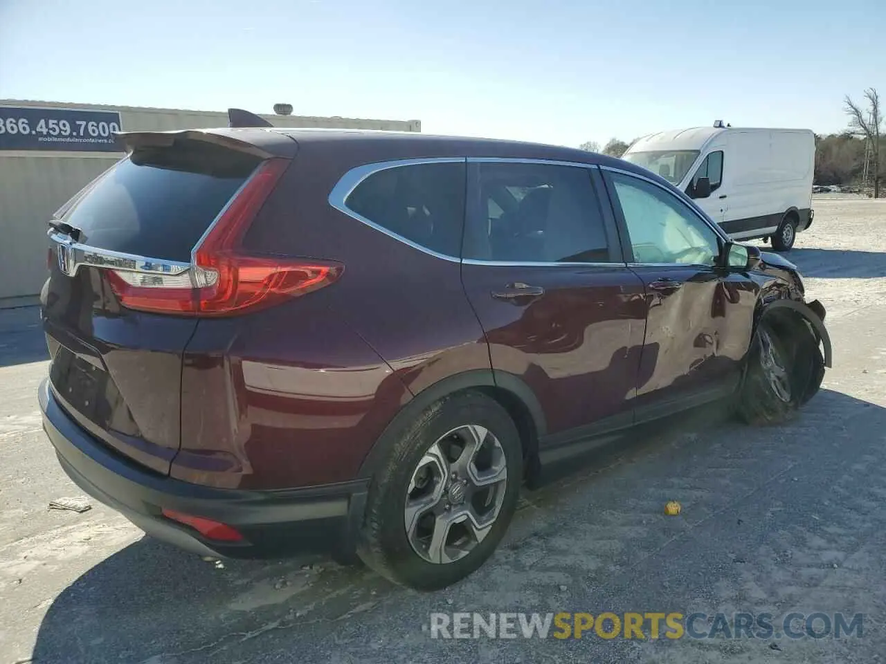 3 Photograph of a damaged car 7FARW1H88KE013061 HONDA CRV 2019