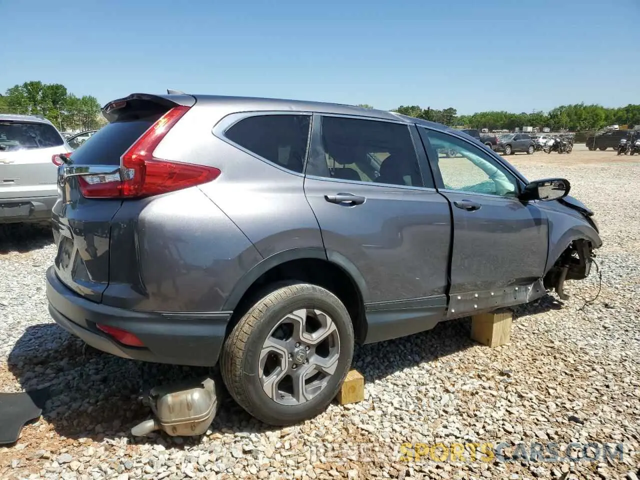 3 Photograph of a damaged car 7FARW1H89KE019421 HONDA CRV 2019